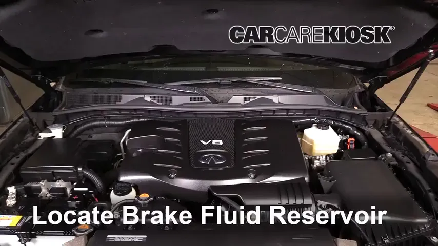 2016 Infiniti QX80 Limited 5.6L V8 Brake Fluid
